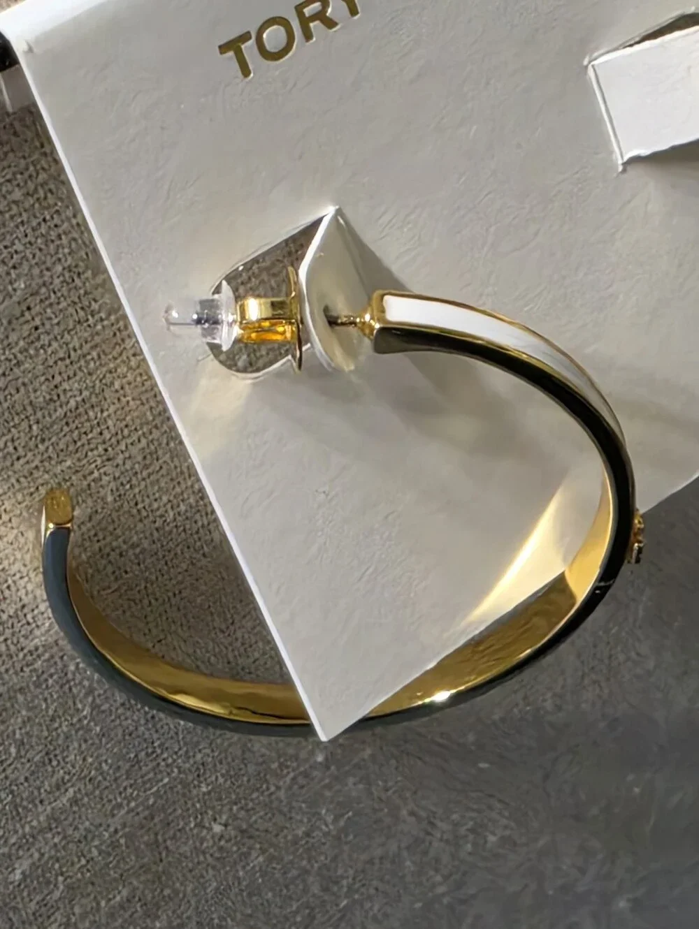 Tory Burch Kira Hoop Earrings